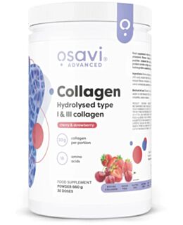 Kolagen Hidroliziran tip 1 in 3, Češnja & Jagoda