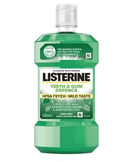 Listerine Teeth & Gum Defence Mint ZERO, 500 mL
