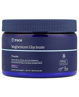 Trace Minerals, Magnezijev Glicinat - prah, Grozdje